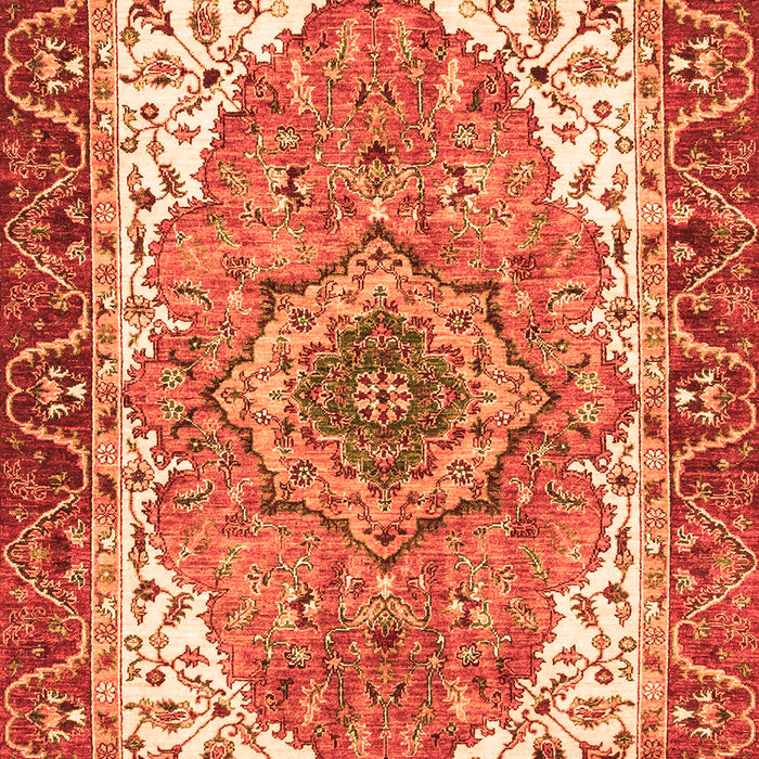 Persian Orange Traditional Rug, abs3277org