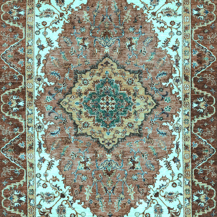 Persian Light Blue Traditional Rug, abs3277lblu
