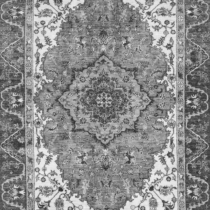 Machine Washable Persian Gray Traditional Rug, wshabs3277gry