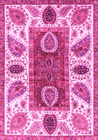 Abstract Pink Modern Rug, abs3278pnk