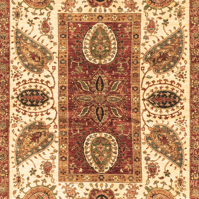 Machine Washable Abstract Brown Modern Rug, wshabs3278brn