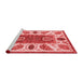 Modern Red Washable Rugs