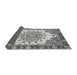 Sideview of Abstract Gray Modern Rug, abs3279gry