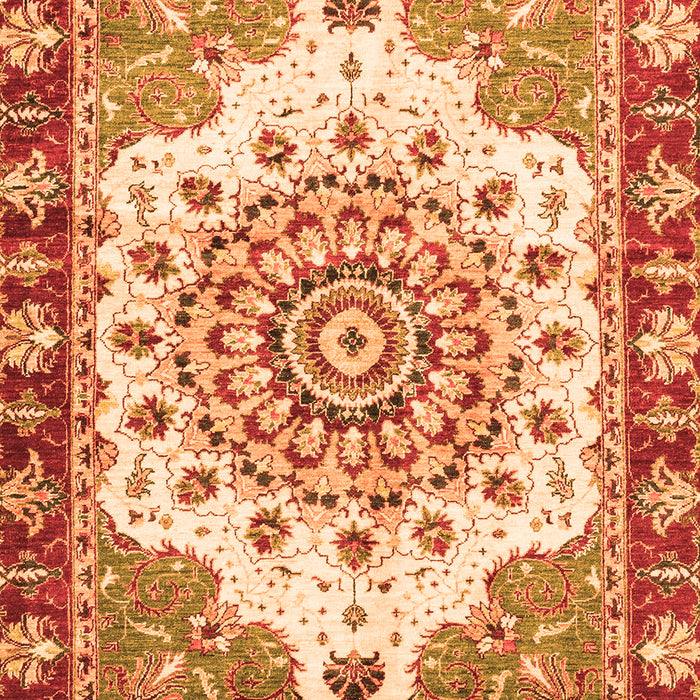 Machine Washable Abstract Orange Modern Area Rugs, wshabs3279org