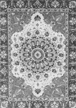 Abstract Gray Modern Rug, abs3279gry