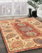 Machine Washable Abstract Red Rug in a Family Room, wshabs3280