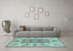 Machine Washable Abstract Light Blue Modern Rug in a Living Room, wshabs3280lblu