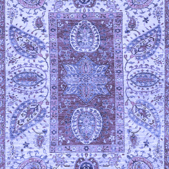 Abstract Blue Modern Rug, abs3280blu