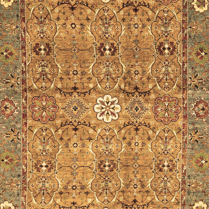 Abstract Brown Modern Rug, abs3281brn