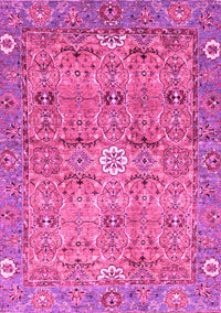 Abstract Pink Modern Rug, abs3281pnk