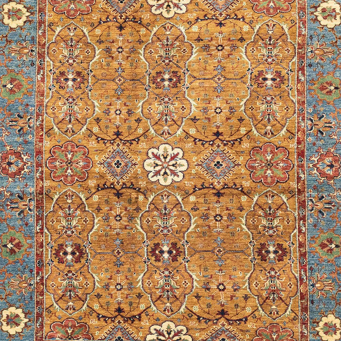 Abstract Red Modern Rug, abs3281