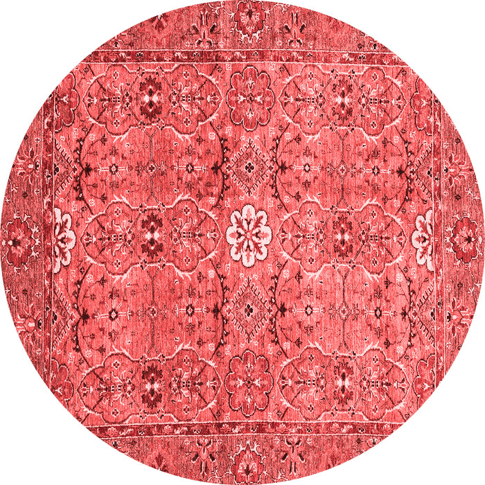 Abstract Red Modern Rug, abs3281red