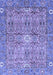 Abstract Blue Modern Rug, abs3281blu