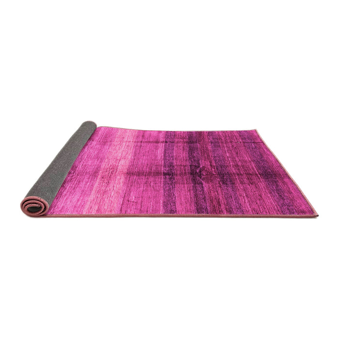 Sideview of Abstract Pink Modern Rug, abs3282pnk