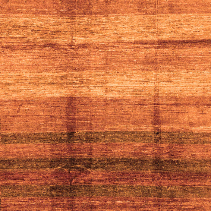 Machine Washable Abstract Orange Modern Area Rugs, wshabs3282org