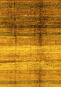 Abstract Yellow Modern Rug, abs3282yw