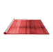 Modern Red Washable Rugs