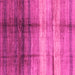 Square Abstract Pink Modern Rug, abs3282pnk