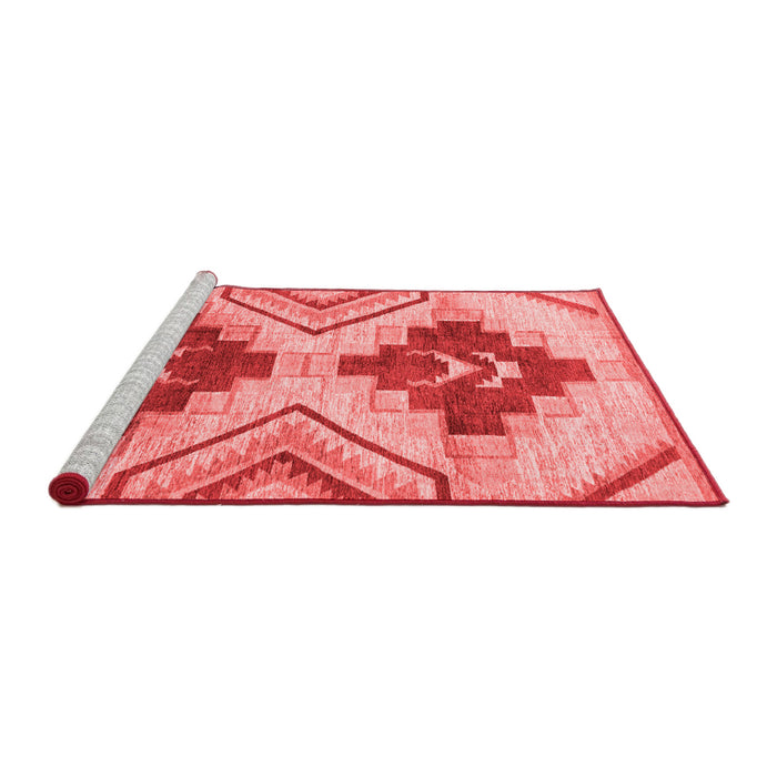 Modern Red Washable Rugs