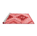 Modern Red Washable Rugs