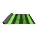 Sideview of Abstract Green Modern Rug, abs3284grn