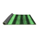 Sideview of Abstract Emerald Green Modern Rug, abs3284emgrn