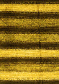 Abstract Yellow Modern Rug, abs3284yw