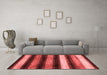 Modern Red Washable Rugs