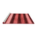 Modern Red Washable Rugs