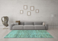 Machine Washable Abstract Light Blue Modern Rug, wshabs3285lblu