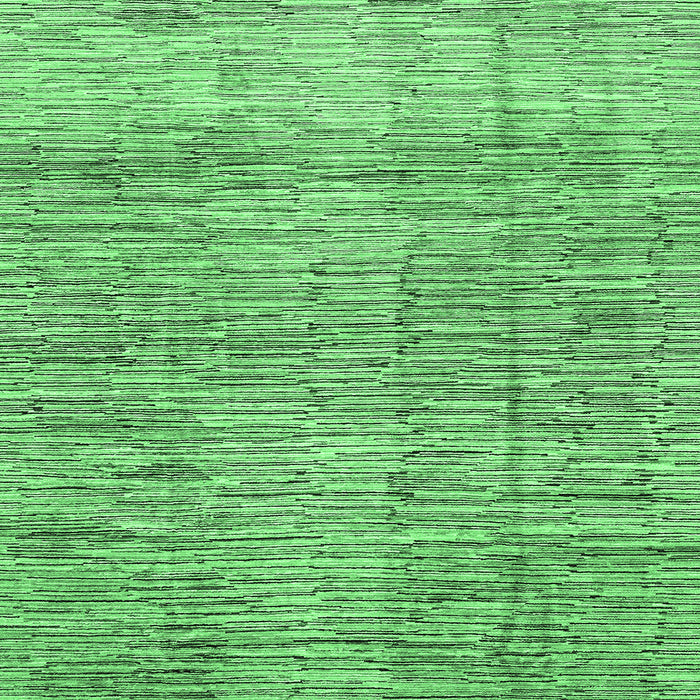 Square Abstract Emerald Green Modern Rug, abs3285emgrn