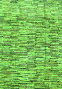 Abstract Green Modern Rug, abs3285grn