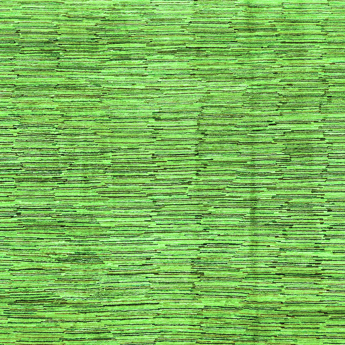 Machine Washable Abstract Green Modern Area Rugs, wshabs3285grn