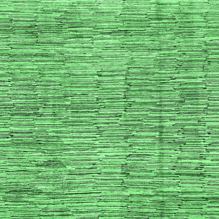 Machine Washable Abstract Emerald Green Modern Area Rugs, wshabs3285emgrn