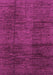 Machine Washable Abstract Pink Modern Rug, wshabs3286pnk