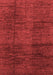 Abstract Red Modern Area Rugs