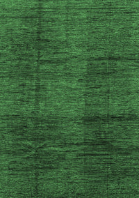 Abstract Emerald Green Modern Rug, abs3286emgrn