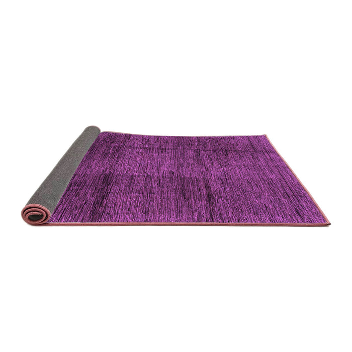 Sideview of Abstract Purple Modern Rug, abs3286pur