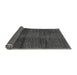 Sideview of Abstract Gray Modern Rug, abs3286gry