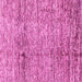 Square Machine Washable Abstract Pink Modern Rug, wshabs3287pnk