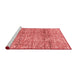 Modern Red Washable Rugs