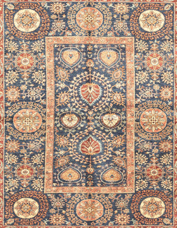 Abstract Yellow Oriental Rug, abs3288