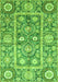 Oriental Green Traditional Rug, abs3288grn