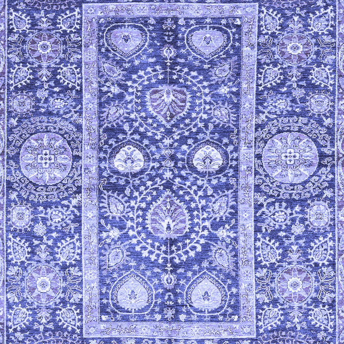 Machine Washable Oriental Blue Traditional Rug, wshabs3288blu