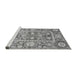 Sideview of Machine Washable Oriental Gray Traditional Rug, wshabs3288gry