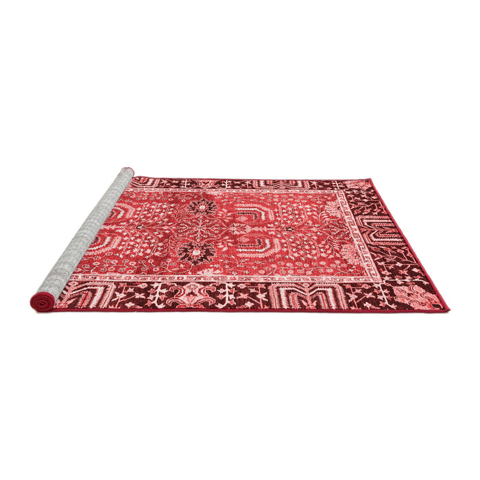 Modern Red Washable Rugs