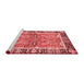 Modern Red Washable Rugs