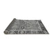 Sideview of Abstract Gray Modern Rug, abs3289gry