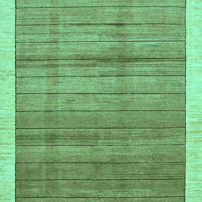 Machine Washable Abstract Turquoise Modern Area Rugs, wshabs328turq