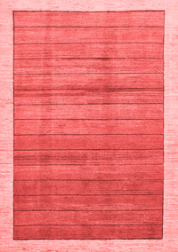 Abstract Red Modern Rug, abs328red